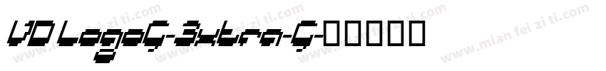 VD LogoG-Extra-G字体转换